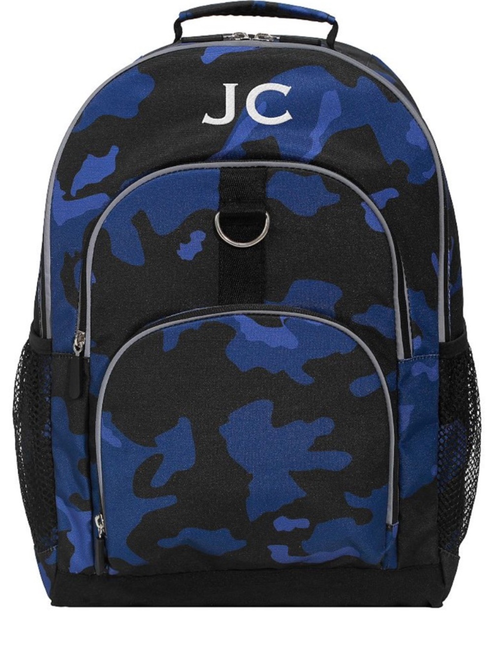 Pottery Barn Gear-Up Blue Navy Camo Backpack XL NEW
